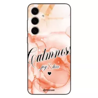 Etui Black Case Glass Marble Elegance do SAMSUNG S24 PLUS 5G Marmurkowe