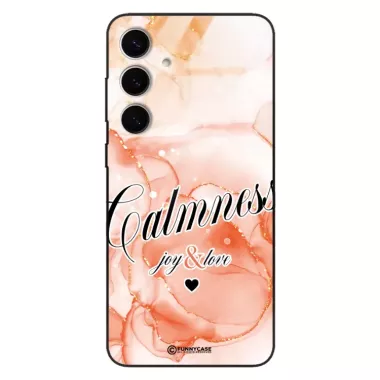 Etui Black Case Glass Marble Elegance do SAMSUNG S24 PLUS 5G Marmurkowe