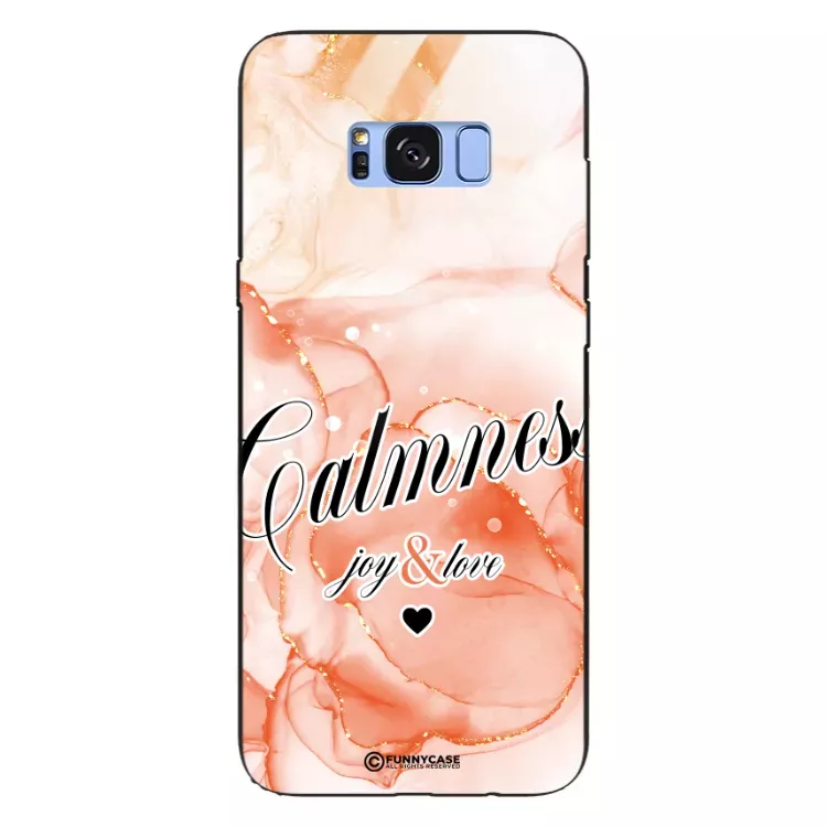 Etui Black Case Glass Marble Elegance do SAMSUNG S8 PLUS Marmurkowe
