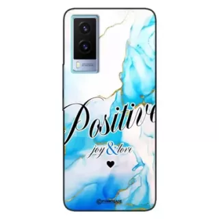 Etui Black Case Glass Marble Elegance do VIVO Y71T Marmurkowe