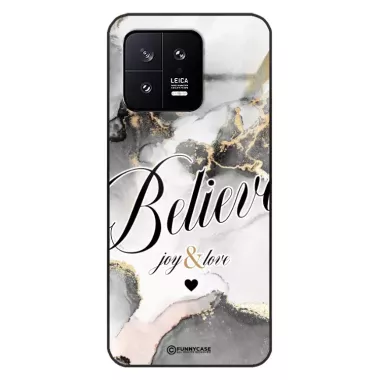 Etui Black Case Glass Marble Elegance do XIAOMI MI 13 Marmurkowe