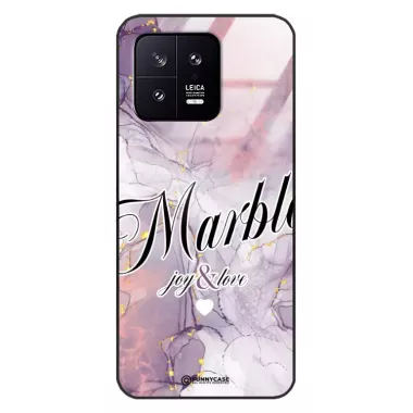 Etui Black Case Glass Marble Elegance do XIAOMI 13 Marmurkowe