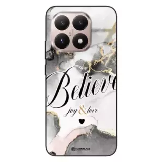 Etui Black Case Glass Marble Elegance do XIAOMI 15T Marmurkowe