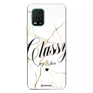 Etui Black Case Glass Marble Elegance do XIAOMI Mi 10 LITE Marmurkowe