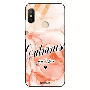Etui Black Case Glass Marble Elegance do XIAOMI Mi A2 LITE Marmurkowe