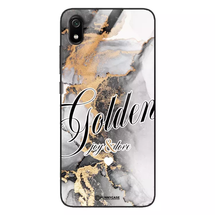 Etui Black Case Glass Marble Elegance do XIAOMI REDMI 7A Marmurkowe