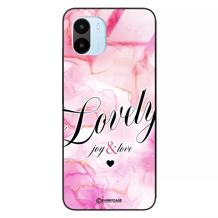 Etui Black Case Glass Marble Elegance do XIAOMI REDMI A2 Marmurkowe