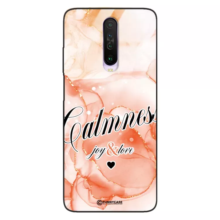 Etui Black Case Glass Marble Elegance do XIAOMI REDMI K30 Marmurkowe