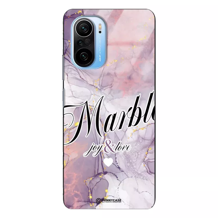 Etui Black Case Glass Marble Elegance do XIAOMI POCO F3 PRO Marmurkowe