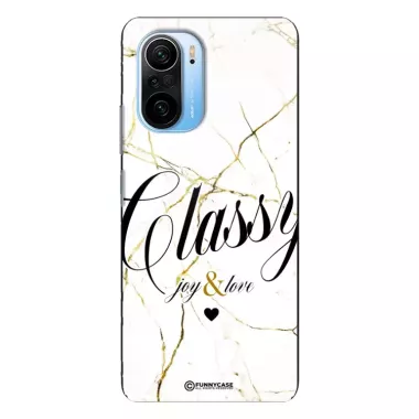 Etui Black Case Glass Marble Elegance do XIAOMI REDMI K40 / K40 PRO Marmurkowe