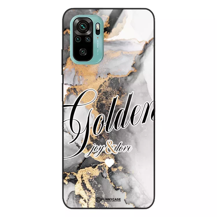 Etui Black Case Glass Marble Elegance do XIAOMI REDMI NOTE 10s Marmurkowe