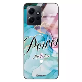 Etui Black Case Glass Marble Elegance do XIAOMI REDMI NOTE 12 4G Marmurkowe