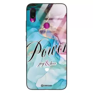 Etui Black Case Glass Marble Elegance do XIAOMI REDMI NOTE 7 Marmurkowe