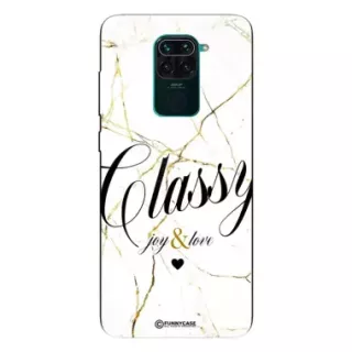 Etui Black Case Glass Marble Elegance do XIAOMI REDMI 10X 4G Marmurkowe