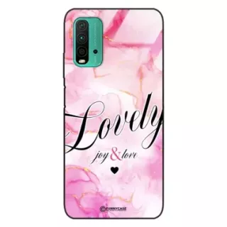 Etui Black Case Glass Marble Elegance do XIAOMI REDMI 9 POWER Marmurkowe