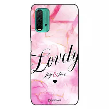 Etui Black Case Glass Marble Elegance do XIAOMI REDMI 9 POWER Marmurkowe