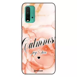 Etui Black Case Glass Marble Elegance do XIAOMI REDMI 9T Marmurkowe