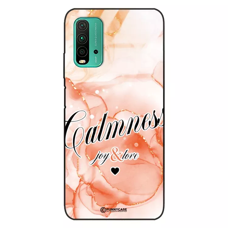 Etui Black Case Glass Marble Elegance do XIAOMI REDMI 9T Marmurkowe