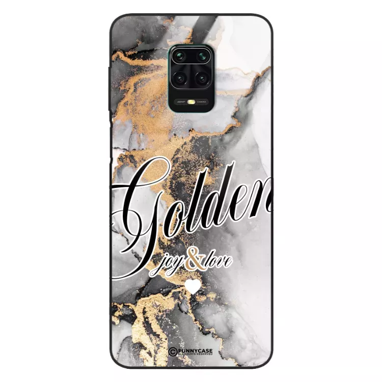Etui Black Case Glass Marble Elegance do XIAOMI REDMI NOTE 9 PRO Marmurkowe