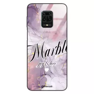Etui Black Case Glass Marble Elegance do XIAOMI REDMI NOTE 9S Marmurkowe
