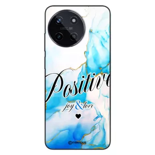 Etui Black Case Glass Marble Elegance do REALME 11 Marmurkowe