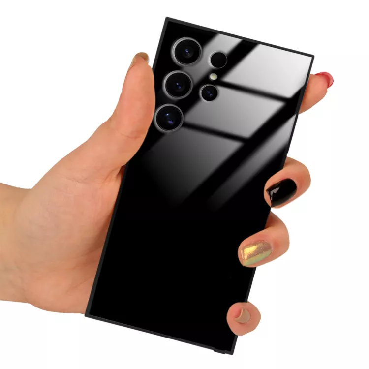ETUI BLACK CASE GLASS NA TELEFON SAMSUNG GALAXY S26 ULTRA CZARNY