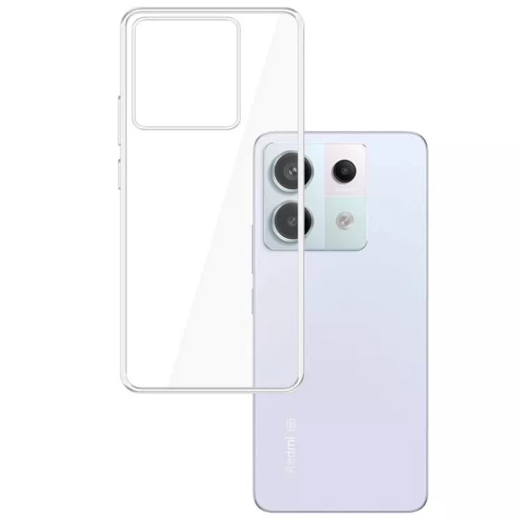 ETUI PROTECT CASE 2mm NA TELEFON XIAOMI REDMI NOTE 13 4G TRANSPARENTNY
