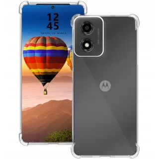 ETUI ANTISHOCK DO MOTOROLA MOTO E14 Transparentny Top Ochronne
