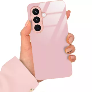 ETUI PINK CASE GLASS SAMSUNG GALAXY S26 ST_COL122