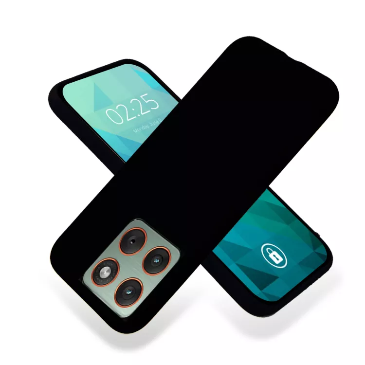 Etui Ochronne Smooth do Telefonu MOTOROLA EDGE 70 CZARNY Matowy