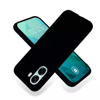 Etui Ochronne Smooth do Telefonu OPPO A6X CZARNY Matowy