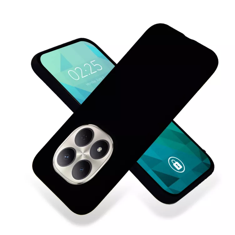 Etui Ochronne Smooth do Telefonu XIAOMI REDMI NOTE 15 PRO 4G CZARNY Matowy