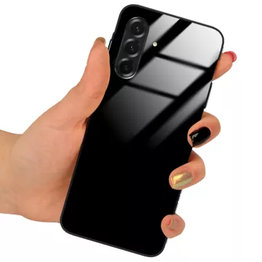 ETUI BLACK CASE GLASS NA TELEFON SAMSUNG GALAXY A37 5G CZARNY