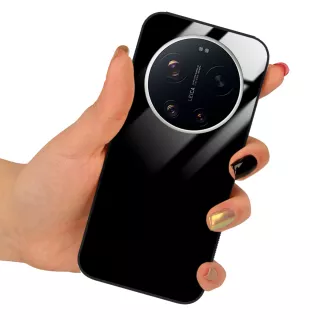 ETUI BLACK CASE GLASS NA TELEFON XIAOMI REDMI NOTE 15 PRO 4G CZARNY