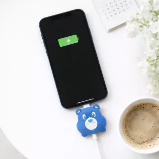 Osłonka na kabel – Niebieski Troskliwy Miś