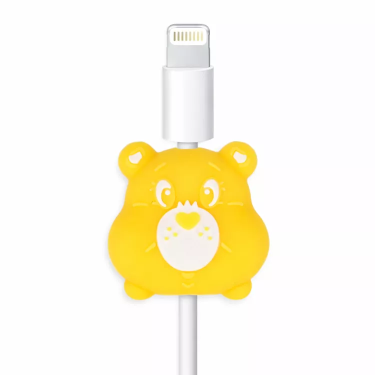 Osłonka na kabel – Żółty Troskliwy Miś