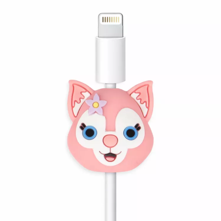 Osłonka na kabel – Różowy Kotek