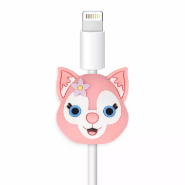 Osłonka na kabel – Różowy Kotek