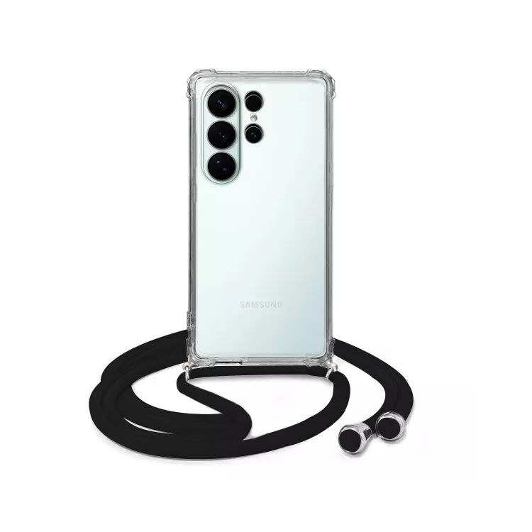 ETUI CROSSBODY NA TELEFON SAMSUNG GALAXY S26 ULTRA CZARNY Sznurek Smycz