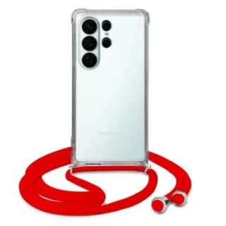 ETUI CROSSBODY NA TELEFON SAMSUNG GALAXY S26 ULTRA CZERWONY Sznurek Smycz