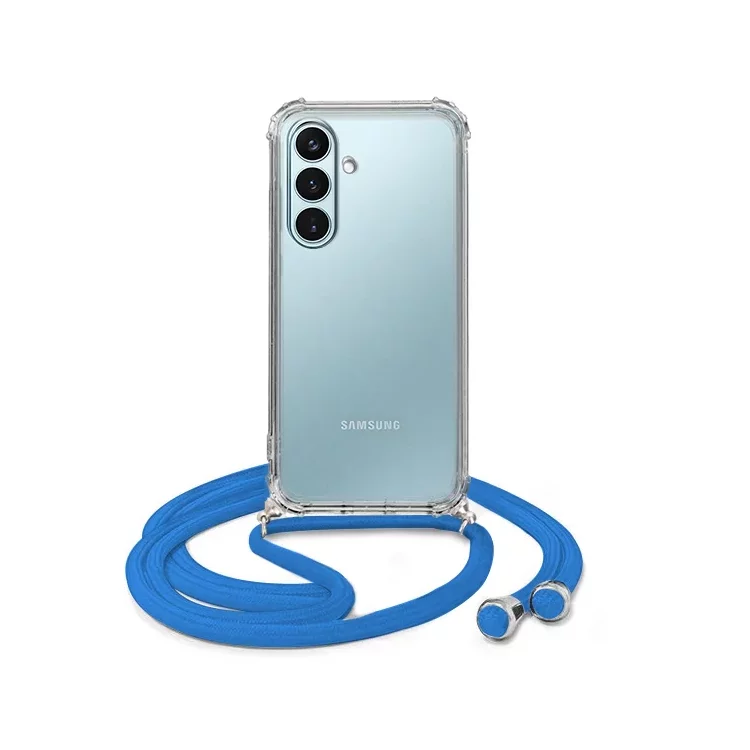 ETUI CROSSBODY NA TELEFON SAMSUNG GALAXY S26 NIEBIESKI Sznurek Smycz