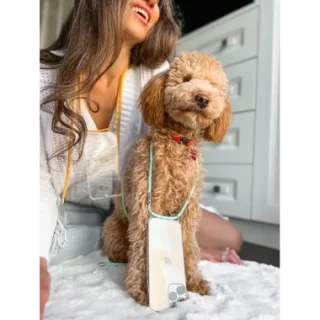 ETUI CROSSBODY NA TELEFON REALME 15 PRO TURKUSOWY Sznurek Smycz