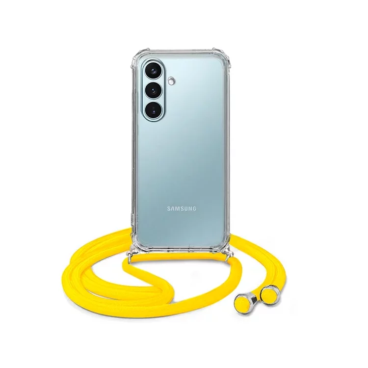 ETUI CROSSBODY NA TELEFON SAMSUNG GALAXY S26 PLUS ŻÓŁTY Sznurek Smycz