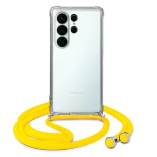 ETUI CROSSBODY NA TELEFON SAMSUNG GALAXY S26 ULTRA ŻÓŁTY Sznurek Smycz