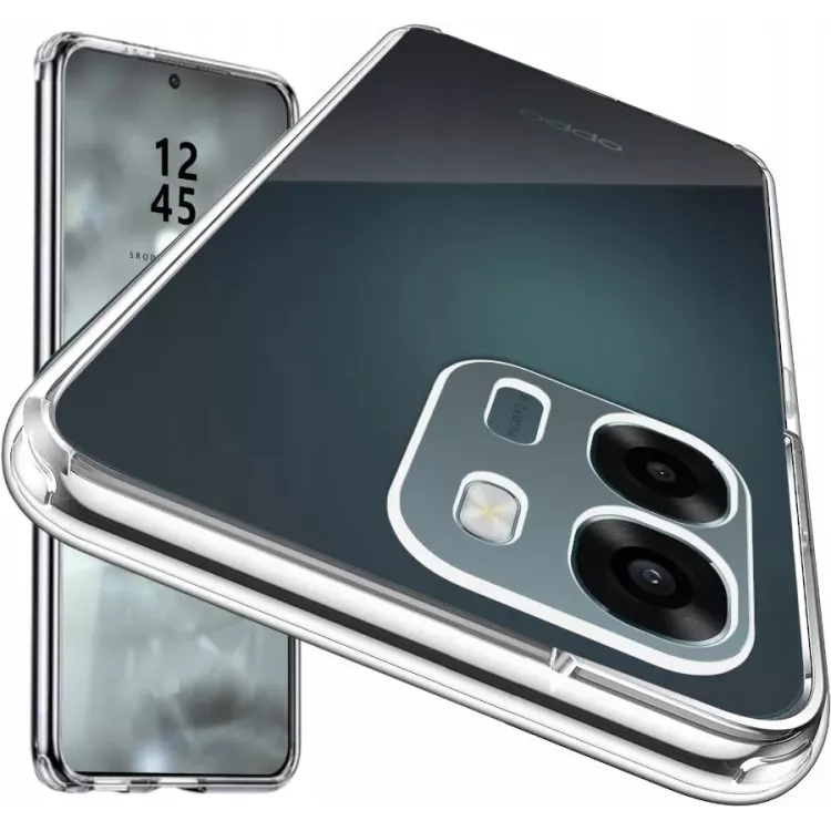 ETUI PROTECT CASE 2mm NA TELEFON OPPO A5X 4G TRANSPARENTNY