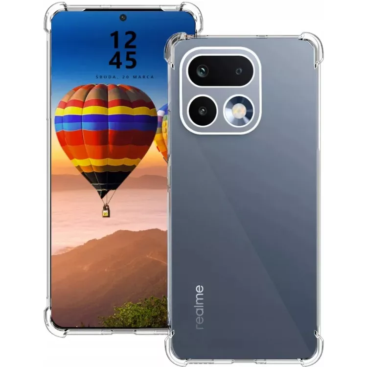 ETUI ANTISHOCK DO REALME 16 PRO 5G Transparentny Top Ochronne