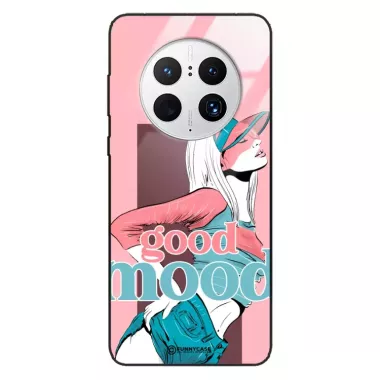 Etui Black Case Glass Hipster Babe do HUAWEI MATE 50 PRO Glamour ST_HIB123