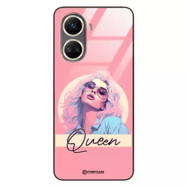 Etui Black Case Glass Hipster Babe do HUAWEI NOVA 10 SE Glamour Queen ST_HIB100