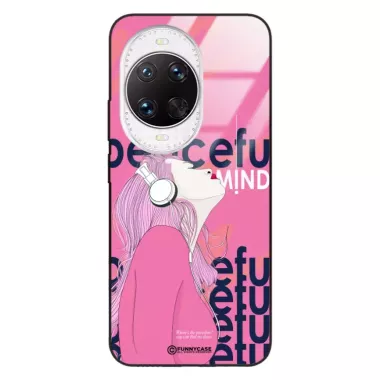 Etui Black Case Glass Hipster Babe do HUAWEI NOVA 14 ULTRA 5G Chill Vibe ST_HIB122