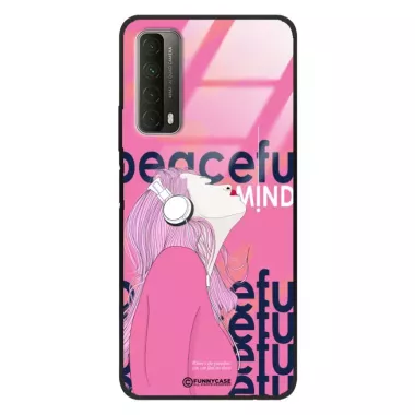 Etui Black Case Glass Hipster Babe do HUAWEI P SMART 2021 Chill Vibe ST_HIB122